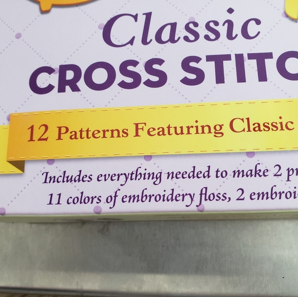Vintage Disney Cross Stitch Kit - 12 Patterns - Picture 2 of 5